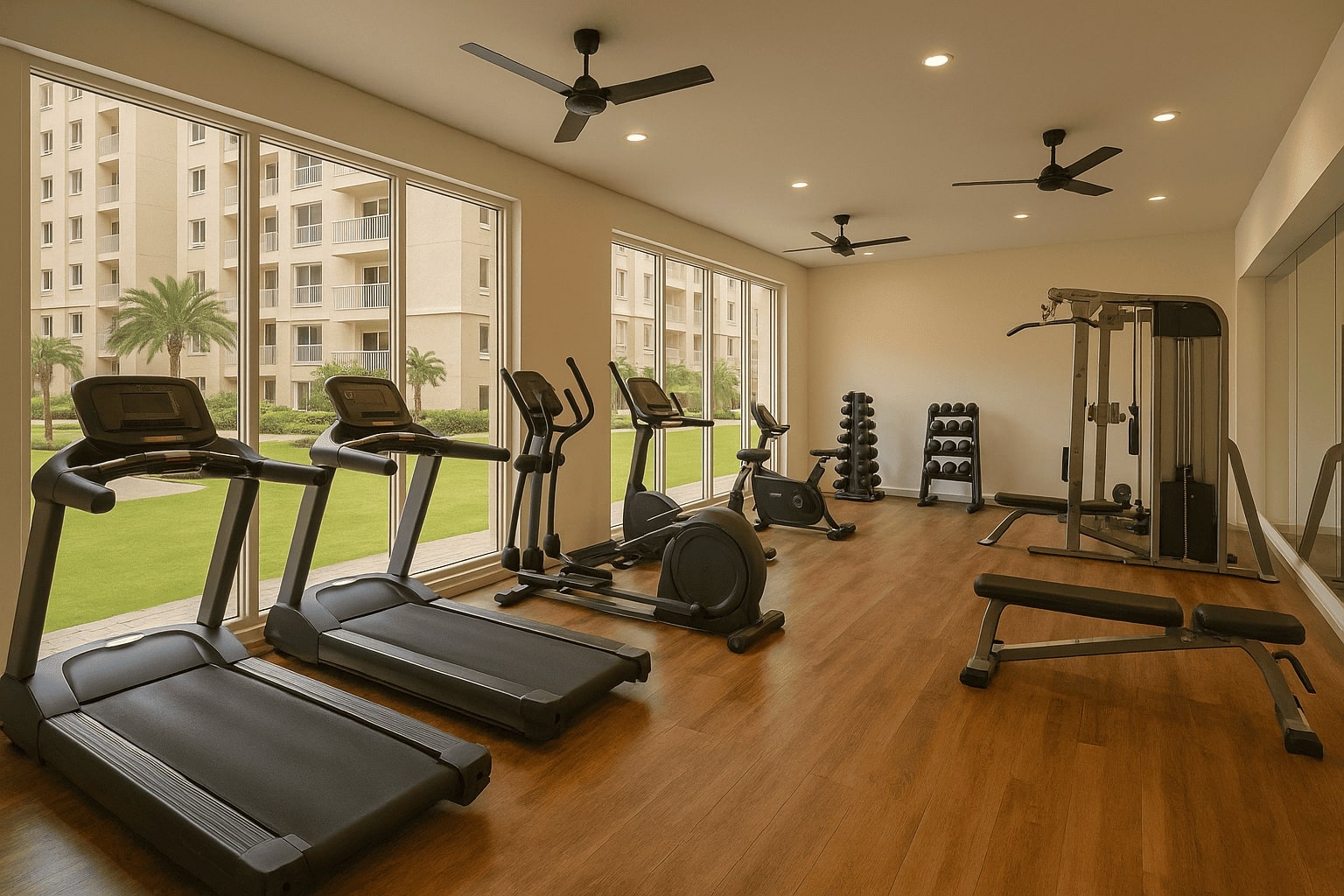 Luxury apartment view 4