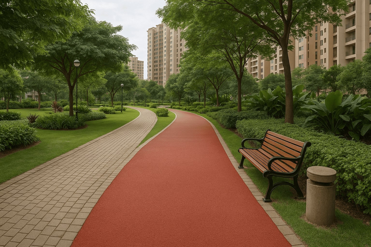Luxury apartment view 5